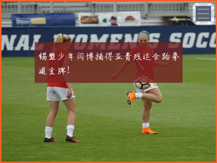 锡盟少年闫博摘得亚青残运会跆拳道金牌！